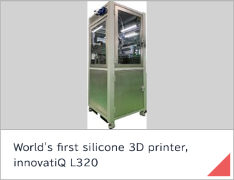 World's first silicone 3D printer, innovatiQ L320