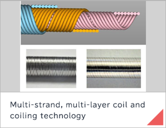 Multi-strand, multi-layer coil and coiling technology