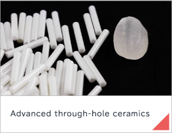 Advanced through-hole ceramics